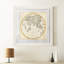 1812 Eastern Hemisphere - Reproduction d'art graphique encadré-677283880-677283881