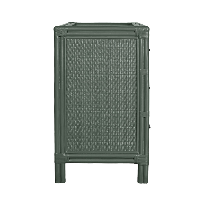 Aruba 4 - Drawer Nightstand, Evergreen