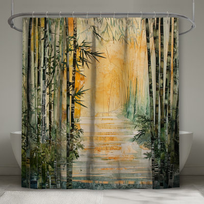 Rideaux de douche Rayon from Bamboo Forest