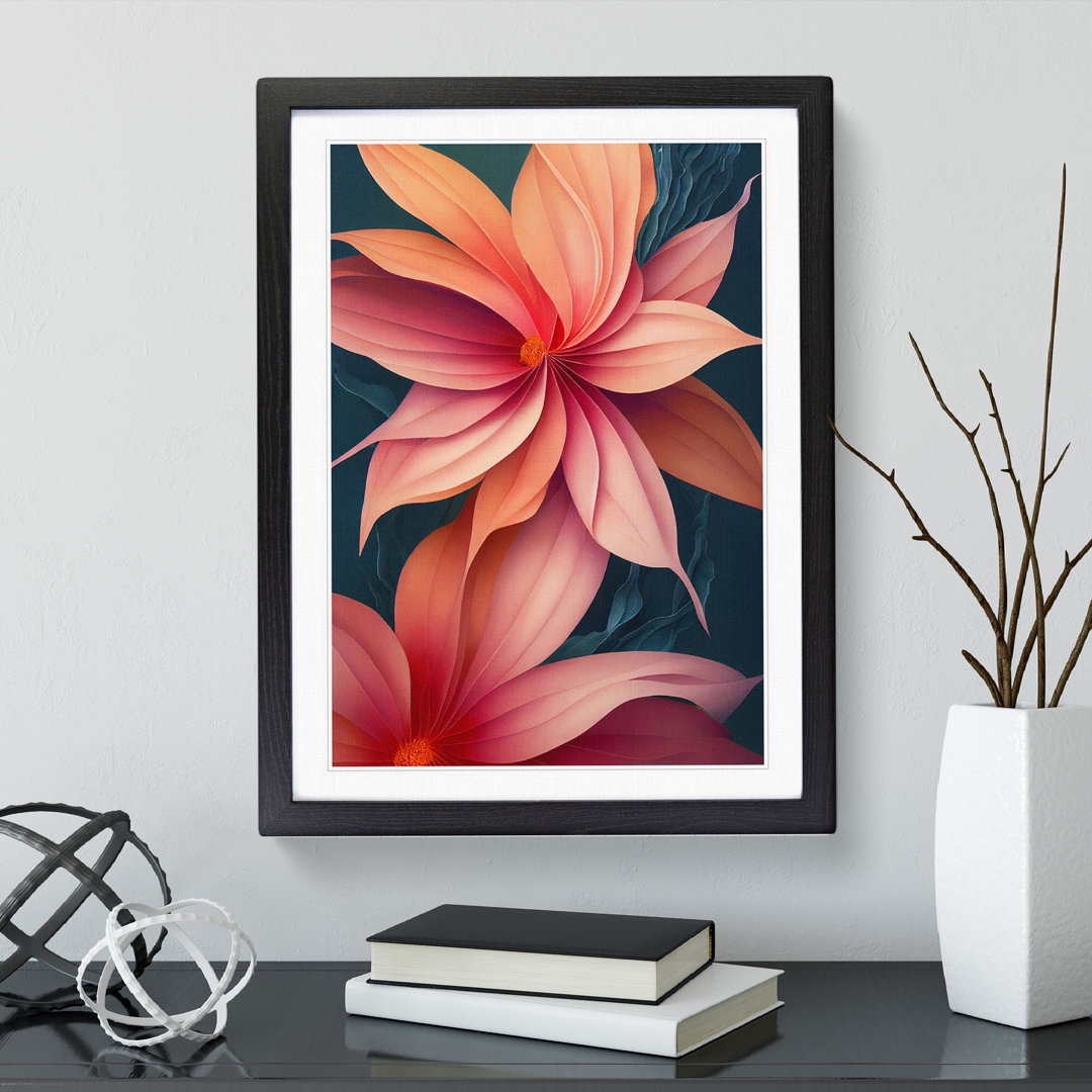 The Desirable Flowers - Picture Frame Graphic Art