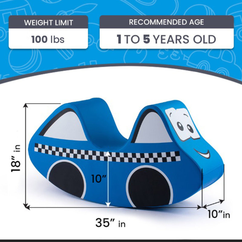 Voiture berçante Bintiva Soft Play