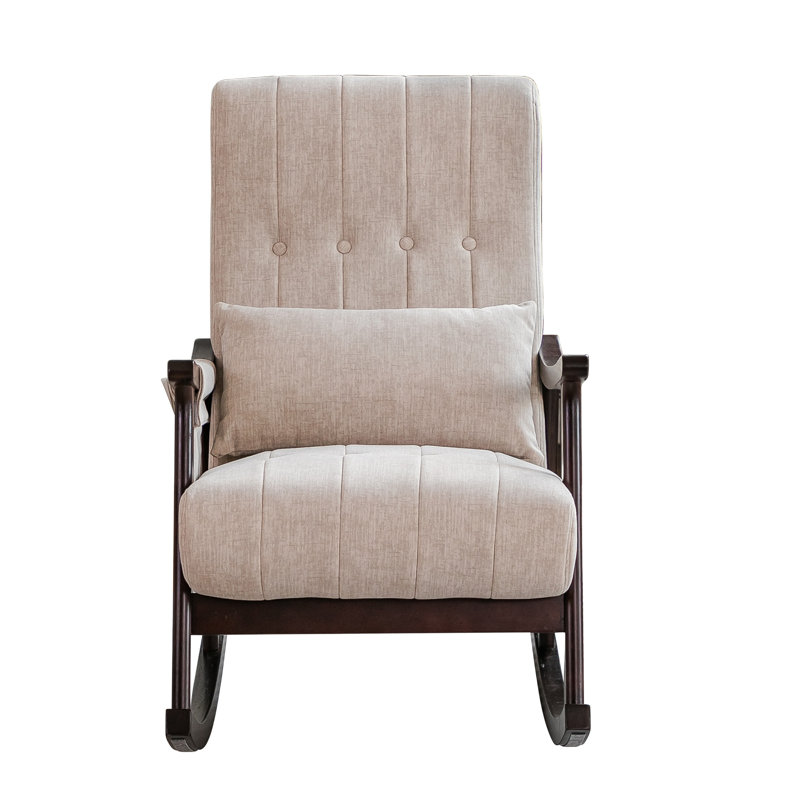 Chaise berçante Kastytis, Beige