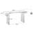 Rustic Farmhouse Console Table-374269790
