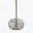 5-Light White Drum Shade Chandelier
