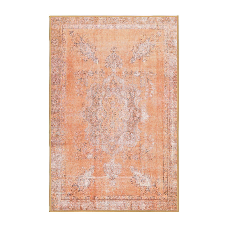 Tapis brun clair clair Ellert, Rectangle 5 pi x 7 pi