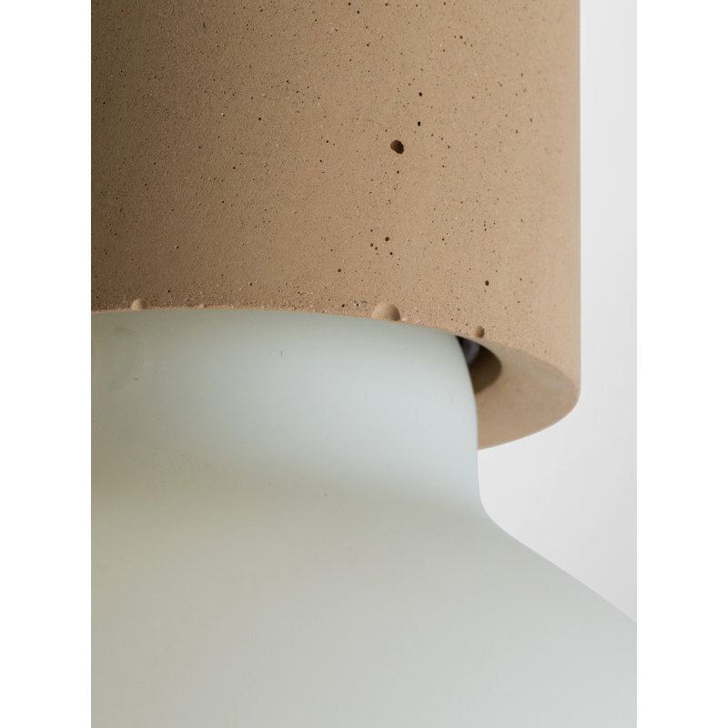 Abriona 1 - Light Bulb Pendant, Beige