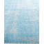 Tapis unique noué à la main gris de 8 pi 1 po x 9 pi 10 po Lynward