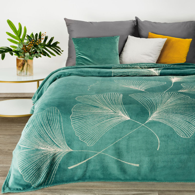 Throw Blanket, Turquoise
