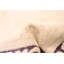 Tapis unique en laine noué à la main crème 4 pi x 5 pi 9 po New Age