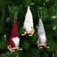 Figurines de Noël en peluche gnomes de traîneau