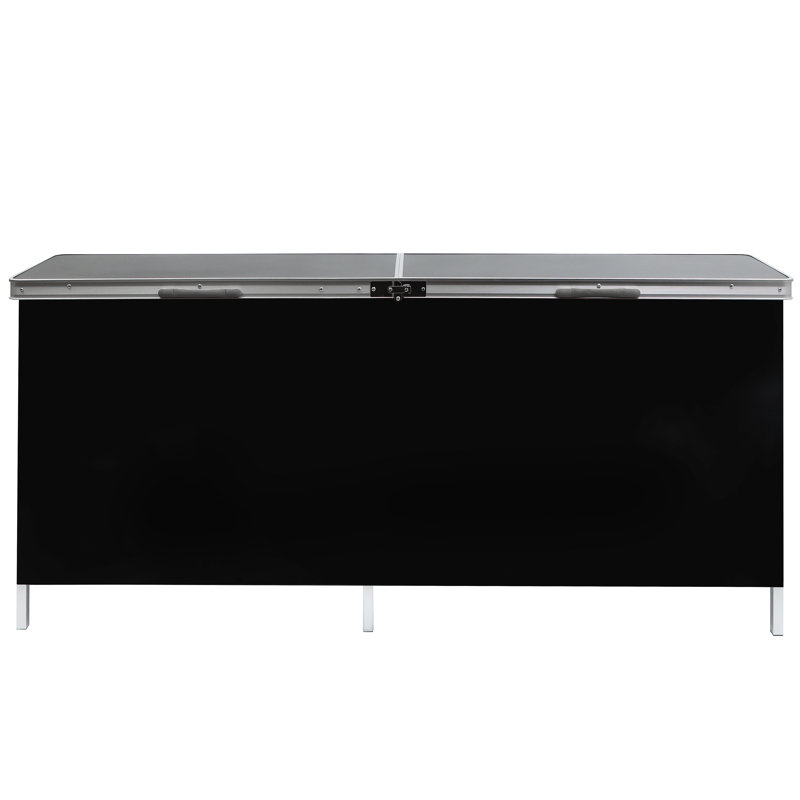 Guerrera Rectangular Yes Outdoor Bar Table , 80 " W 16 " D