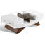 Madilyn Trestle Coffee Table with Storage-1106702144