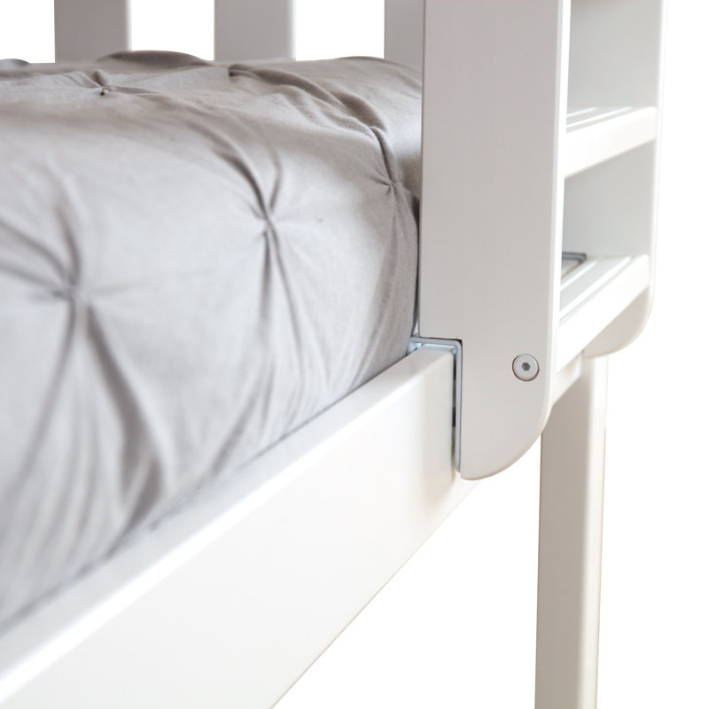 Aileana Kids Twin Over Twin Bunk Bed, White