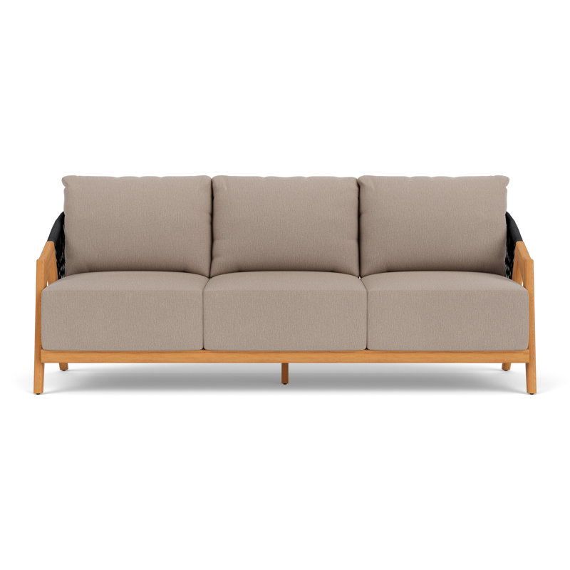Alpine Outdoor 3 - Seat Patio Sofa, Remy Pebble