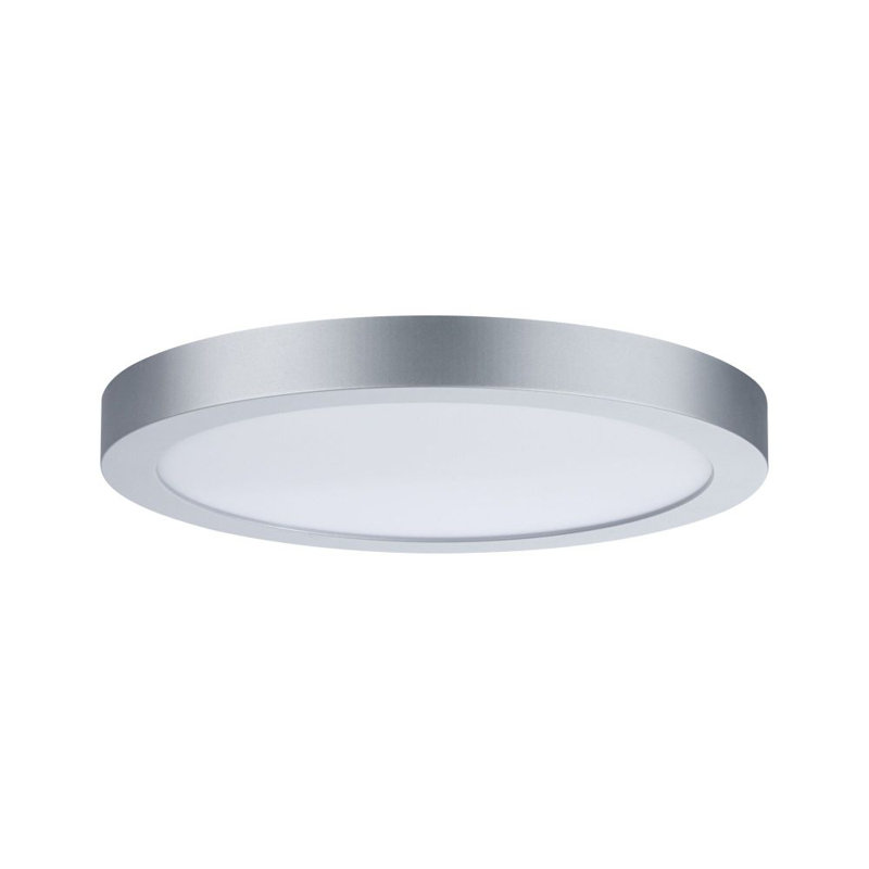 Abia LED Flush Mount, Matte Chrome