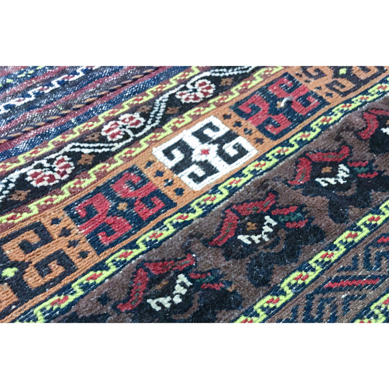 Hand-Knotted High-Quality Brown Area Rug
