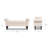 Izola Polyester Upholstered Bench-783780874