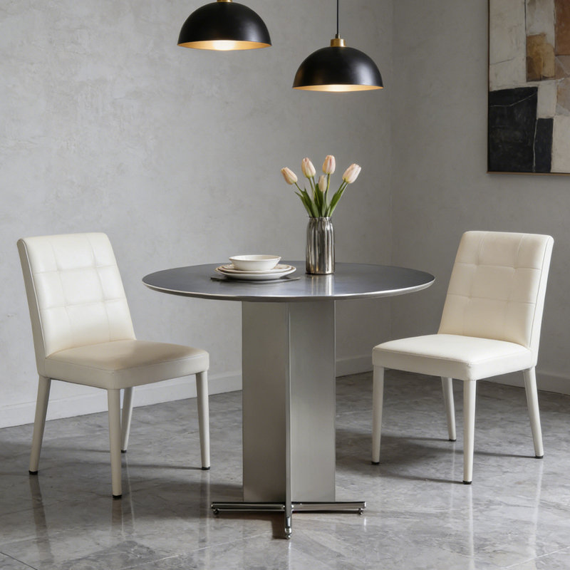 High-end Durable Multi-functional Round table, 29.92”H x 39.37”L x 39.37”W