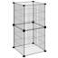 Cage pour animal 13,8 x 13,8 x 27,6 po vidaXL