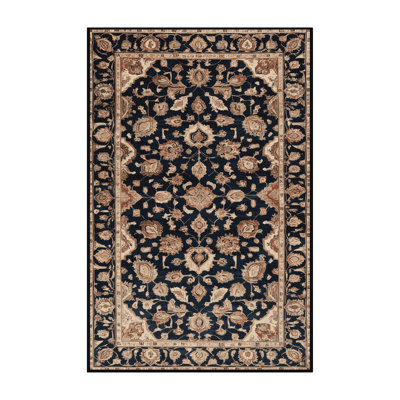 Tapis persan gris lavable à la machine
