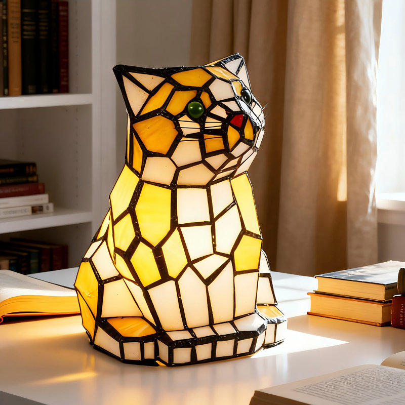 Lampe de table Tiffany Style Kitty