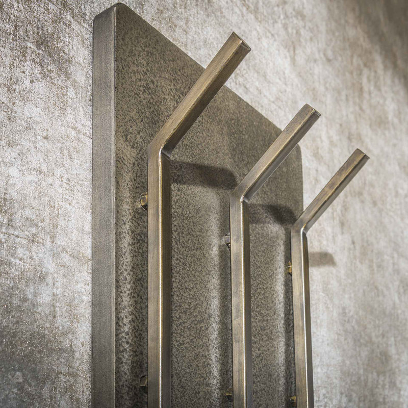 Fero Metal 6 Wall Mounted Coat Rack