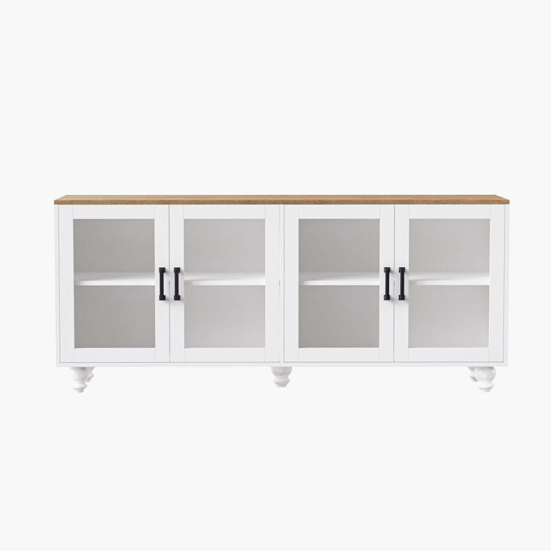 Versatile Sideboard with Adjustable Shelves