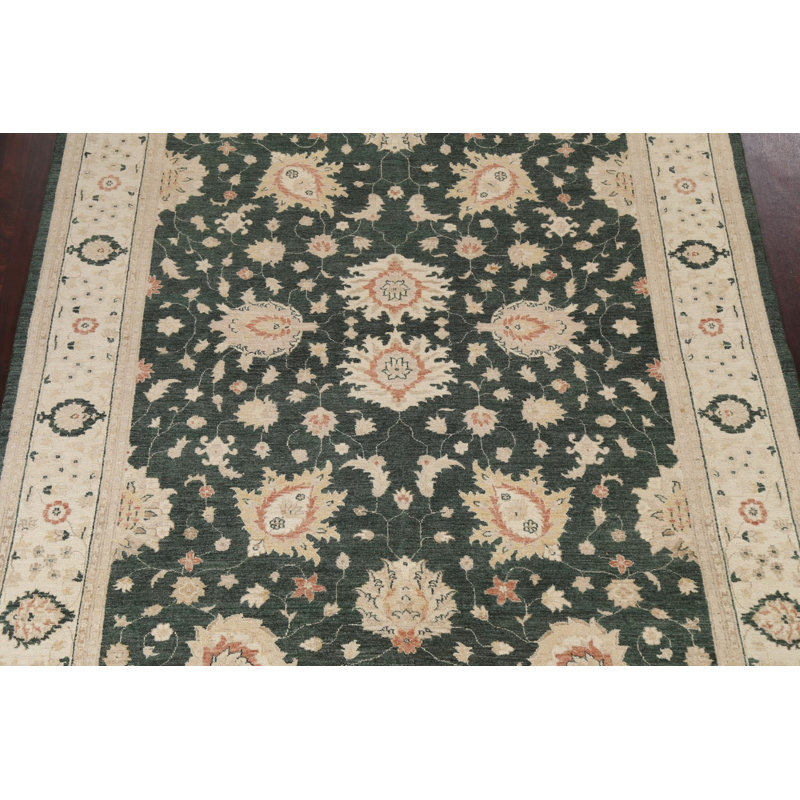 Tapis noué à la main One-of-a-Kind Raaina