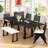 6 - Piece Extendable Dining Set-1806763458