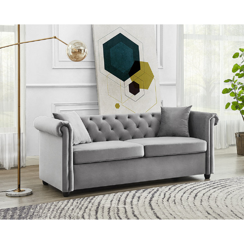 Newhaven 3 Seater Velvet Sofa