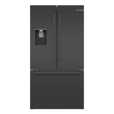 500 Series 36"" Counter Depth French Door 21.6 cu. ft. Smart Refrigerator -  Bosch, B36CD50SNB