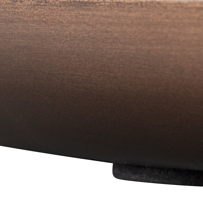 Plateau de service Hensley, Bronze, H 1,3 po x l 16,1 po x P 16,1 po