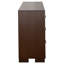 Commode 6 tiroirs Polk Cappuccino