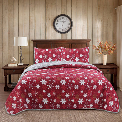 Garet Polyester Geometric Quilt