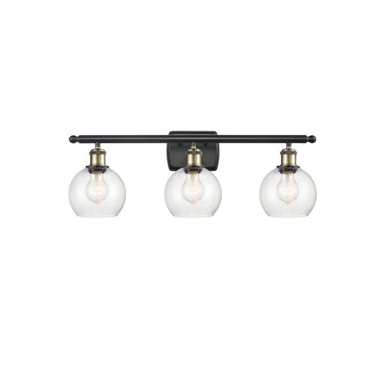 Cindi 3 - Light Vanity Light, Incandescent, Black Antique Brass