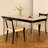Nordic Vintage Rectangular Dining Table Metal Base Dining Table-100510754-100510755