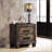 2 Drawers MDF Nightstand