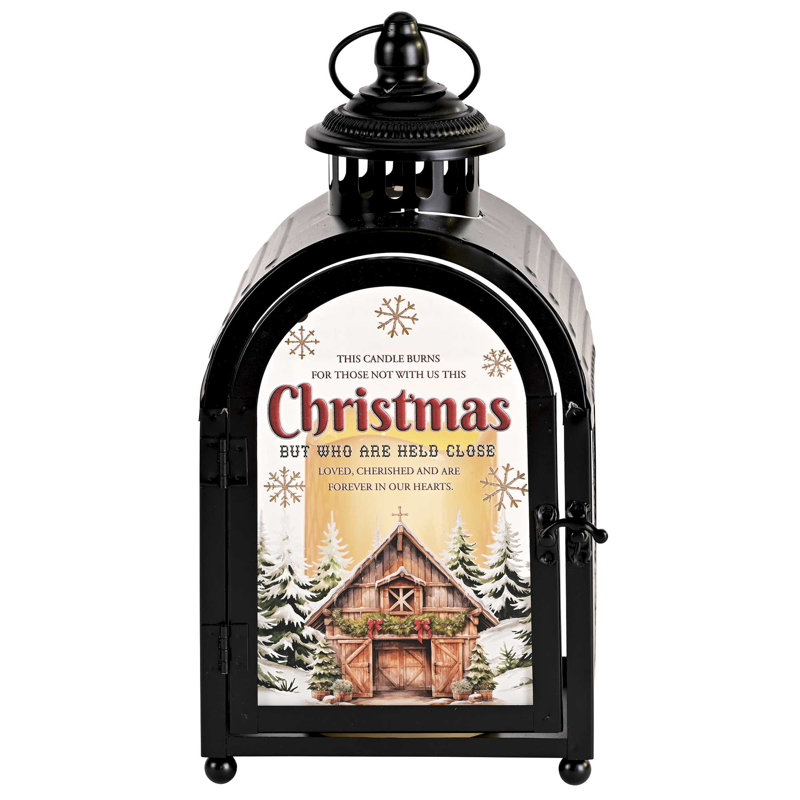 Christmas Lantern Those Not With Us 5.5H