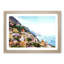 Positano on the Almalfi Coast in Italy - Picture Frame Painting Print-55601546-55601551