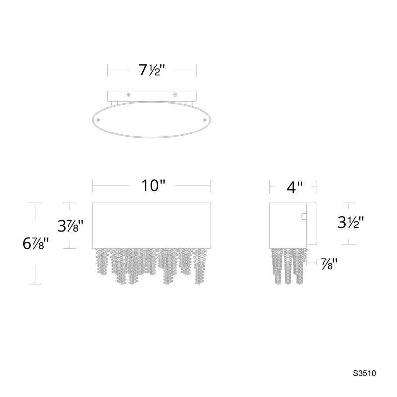 Soleil 1 - Light LED Bath Bar, Polished Nickel