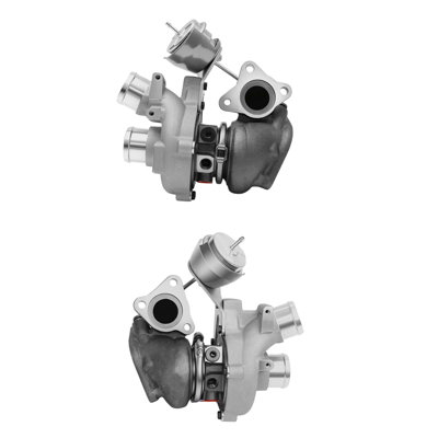Turbocompresseur simple gauche et droit avec actionneur de gestion des déchets, compatible avec Ford F-150 V-F 3,5 L de 3,5 L 2013-2016, Expedition de 3,5 L et 2015-2016, Ford Transit 150, 250, 350 de 3,5 L et V6 Eco-Boost