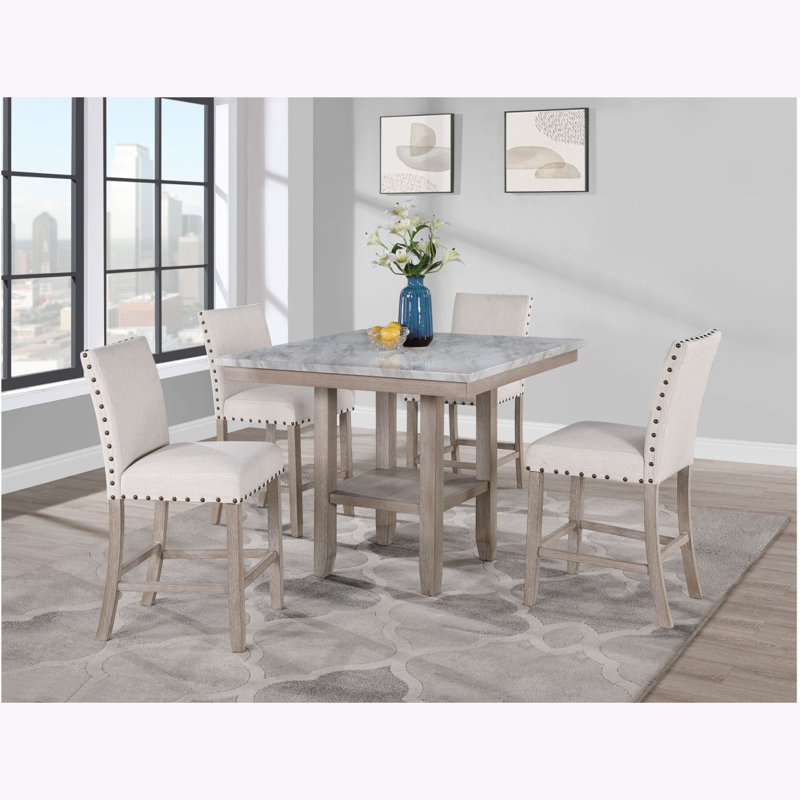TABOURET DE MARIA (ENSEMBLE DE 2), Beige, Naturel
