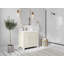 Sonoma 36 po X P 22 po Meuble-lavabo central en albâtre Marbre de Carrare