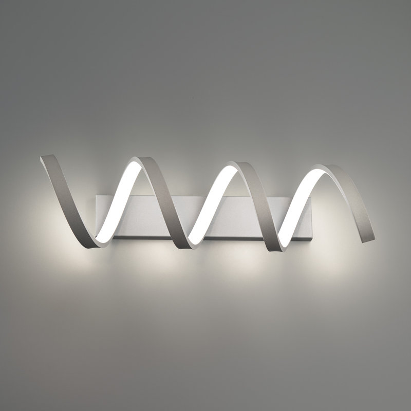 1 - Light LED Bath Bar, Titanium