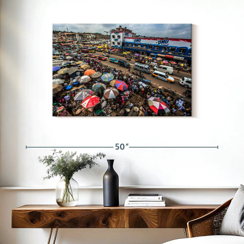 Ravi Kejetia Market Afrique, H 24 po x l 36 po