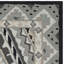 Tapis crocheté à la main gris Adera-19263000