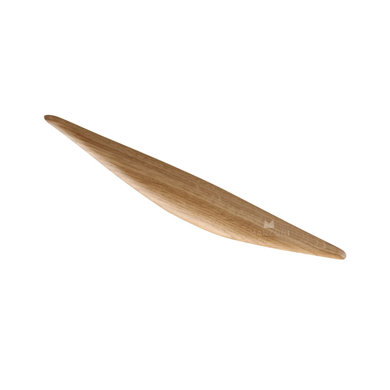 Cape Designer Wood 6 5/16" Center to Center Handle Pull, Oak, 6 5/16"