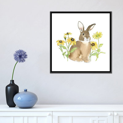 Art sur toile, Wildflower Bunnies