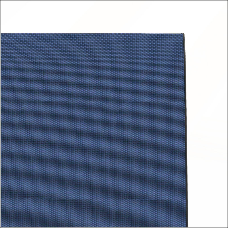 Ensemble de chaises de salle à manger d'extérieur 4 pièces avec structure en métal Teslin imperméable et résistante à la rouille pour patio, restaurant, salle de banquet