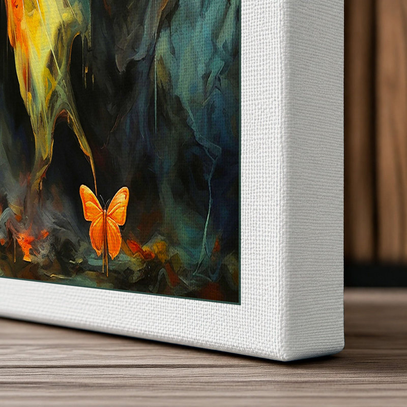 Dancing Butterflies Boho - Print, 30x20 - 76.2 x 50.8 cm, White Border